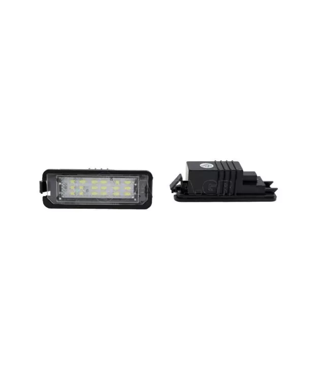 Πλαφονιέρα πίσω πινακίδας για Vw Golf 4,5,6,7 / Polo 6R / Passat 3C CC / - 2 τμχ.