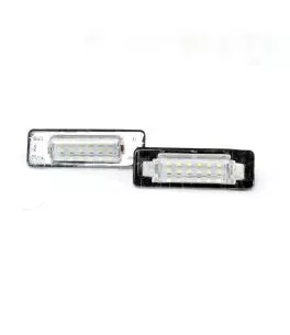 Πλαφονιέρα πίσω πινακίδας για Mercedes W210 / W202 - led - 2 τμχ. 