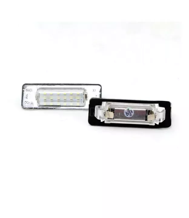 Πλαφονιέρα πίσω πινακίδας για Mercedes W210 / W202 - led - 2 τμχ.