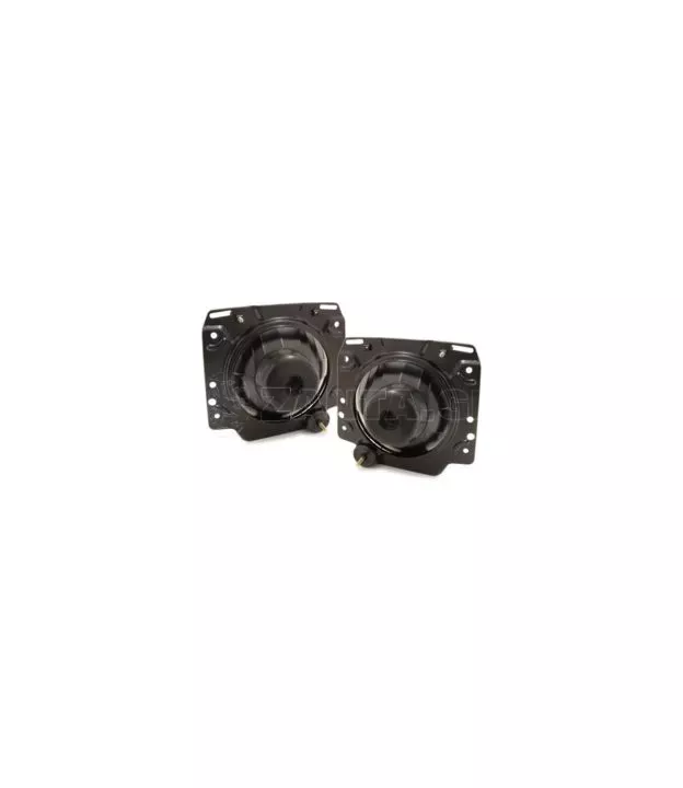 Φανάρια εμπρός με σταυρό Vw Golf II (1983-1993) - chrome , με λάμπες (Η1) - σετ 2τμχ.