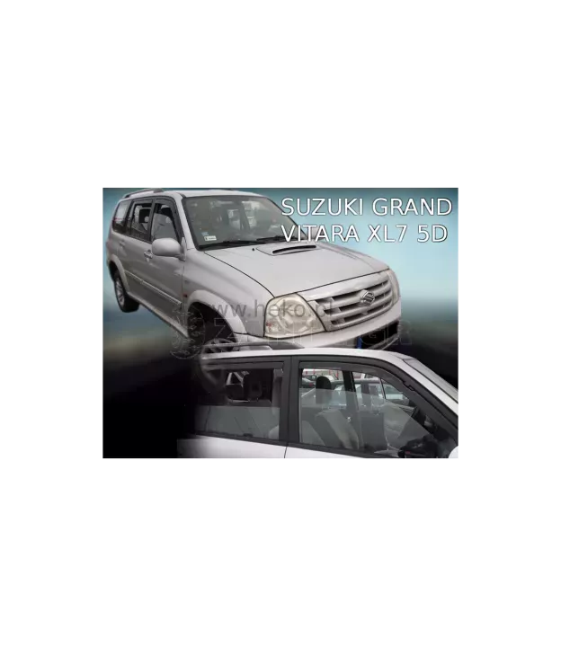 Ανεμοθραύστες για Suzuki Grand Vitara (1998-2005) XL7 - 4 τμχ εμπρός και πίσω