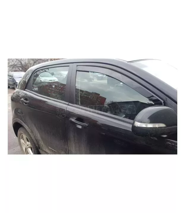 Ανεμοθραύστες για Ssangyong Korando (2012+) 5 πορτο - 2 τμχ εμπρός