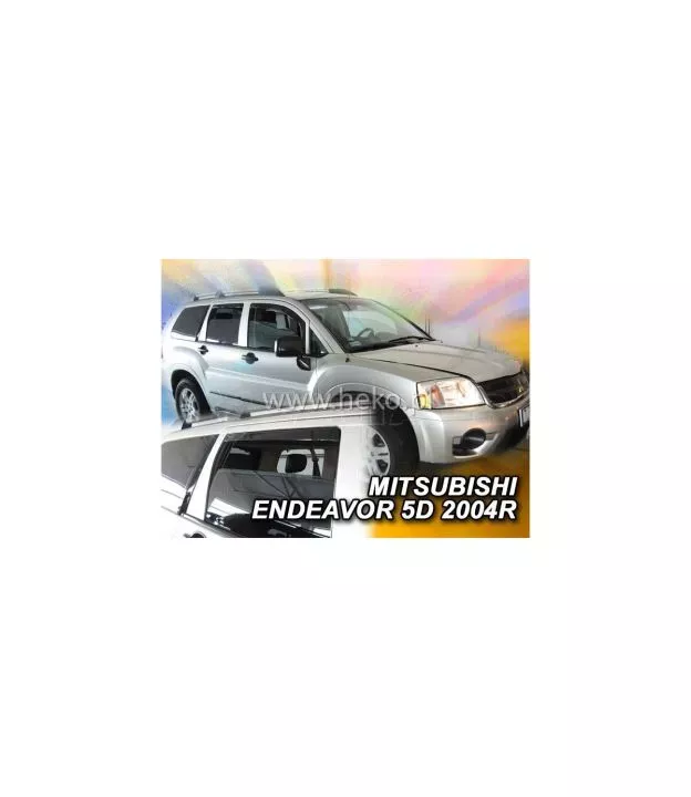 Ανεμοθραύστες για Mitsubishi Endeavor (2004+) 5 πορτο - 4 τμχ. εμπρός και πίσω