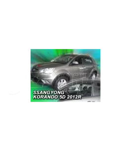 Ανεμοθραύστες για Ssangyong Rodius (2005+) - 2 τμχ εμπρός 