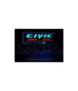 Φωτιζόμενο σήμα Civic 12x3 cm 