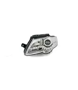 Φανάρια εμπρός led για Vw Passat 3C (2005+) - chrome , με λάμπες (Η1) - σετ 2τμχ. 
