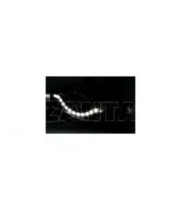Φανάρια εμπρός led για Audi A4 B7 (2004-2008) - chrome , με λάμπες (Η1) - σετ 2τμχ. 