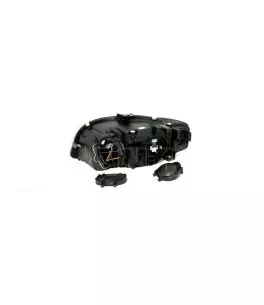 Φανάρια εμπρός led για Audi A4 B7 (2004-2008) - chrome , με λάμπες (Η1) - σετ 2τμχ. 
