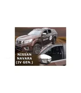 Ανεμοθραύστες για Nissan Navara (2014+) 4 πορτο - 2 τμχ. εμπρός 