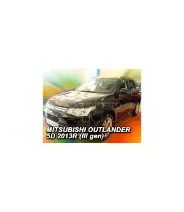 Ανεμοθραύστες για Mitsubishi Outlander (2012+)  - 2 τμχ. εμπρός 