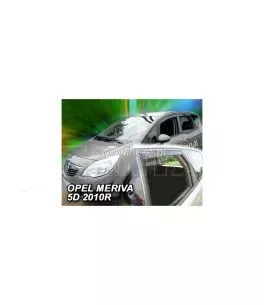 Ανεμοθραύστες για Opel Meriva (2010+) 5 πορτο  - 4 τμχ. εμπρός και πίσω 