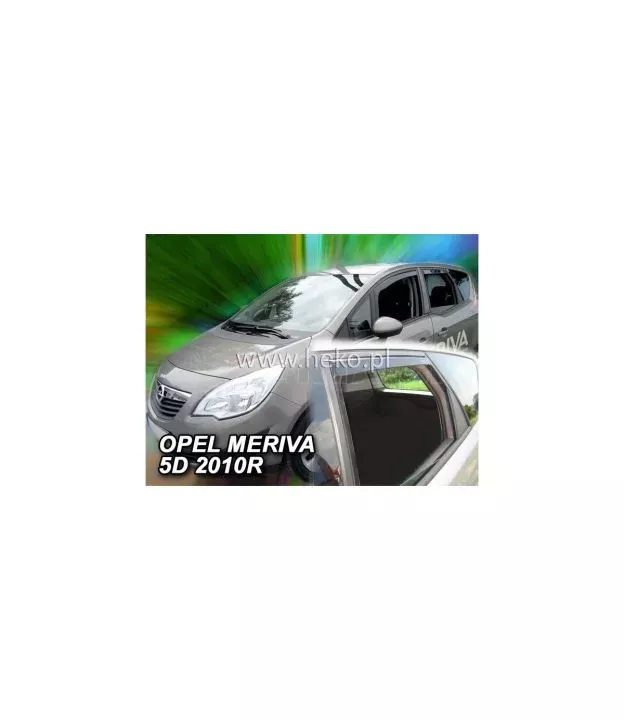 Ανεμοθραύστες για Opel Meriva (2010+) 5 πορτο - 4 τμχ. εμπρός και πίσω