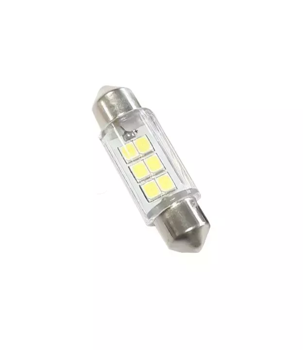 Led λάμπα για πλαφονιέρα με 6 SMD led 31 mm - 1τμχ.