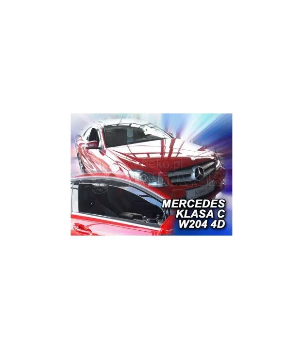 Ανεμοθραύστες για Mercedes C-Class W204 (2006-2014) 3 πορτο