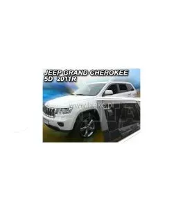 Ανεμοθραύστες για Jeep Grand Cherokee  (2011+) 5 πορτο - 4 τμχ. εμπρός και πίσω 