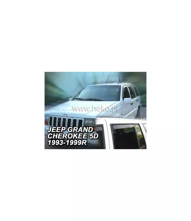 Ανεμοθραύστες για Jeep Grand Cherokee (1993-1999) 4 τμχ. εμπρός και πίσω
