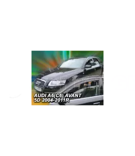 Ανεμοθραύστες για Audi A6 C4  / 100 (1992-1997) sedan - 4 τμχ. εμπρός και πίσω 