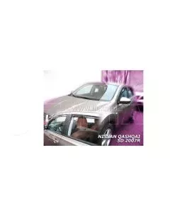 Ανεμοθραύστες για Nissan Qashqai (2007-2013) 5 πορτο - 4 τμχ. εμπρός και πίσω 