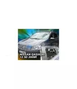 Ανεμοθραύστες για Nissan Qashqai (+2) (2008-2013) 5 πορτο - 4 τμχ. εμπρός και πίσω 