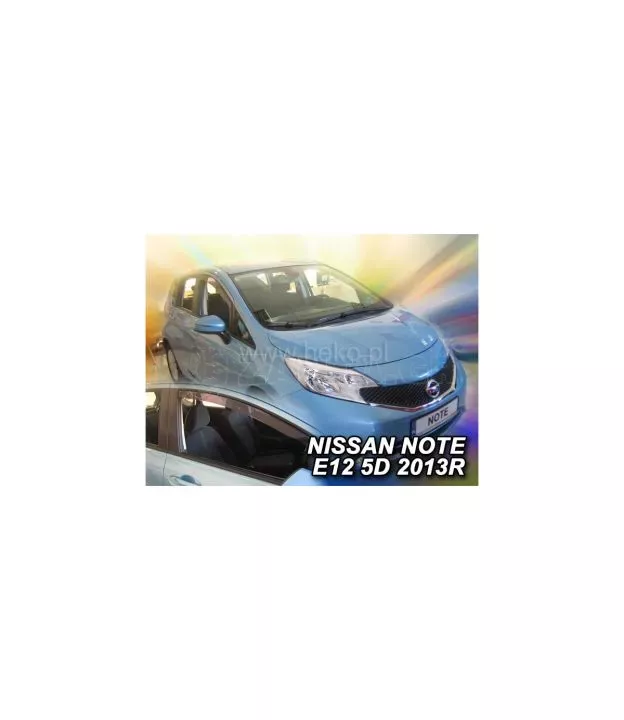Ανεμοθραύστες για Nissan Note (2006-2012) 5 πορτο - 2 τμχ. εμπρός