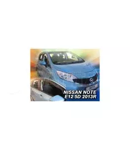 Ανεμοθραύστες για Nissan Note (2013+) 5 πορτο - 4 τμχ. εμπρός και πίσω 