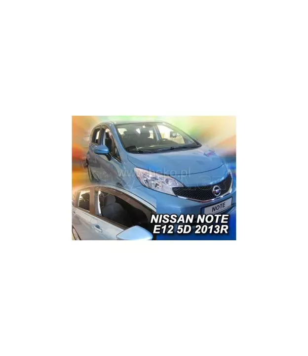 Ανεμοθραύστες για Nissan Note (2013+) 5 πορτο - 4 τμχ. εμπρός και πίσω