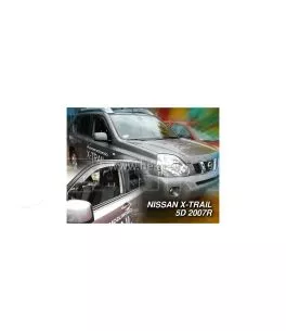Ανεμοθραύστες για Nissan X-Trail (2007-2013) - 4 τμχ εμπρός και πίσω 