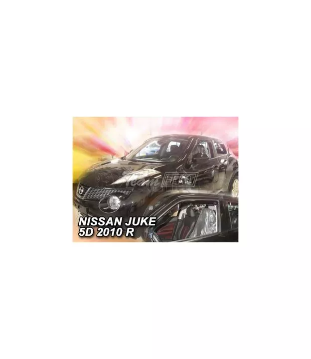 Ανεμοθραύστες για Nissan Juke (2010+) 5 πορτο - 2 τμχ. εμπρός