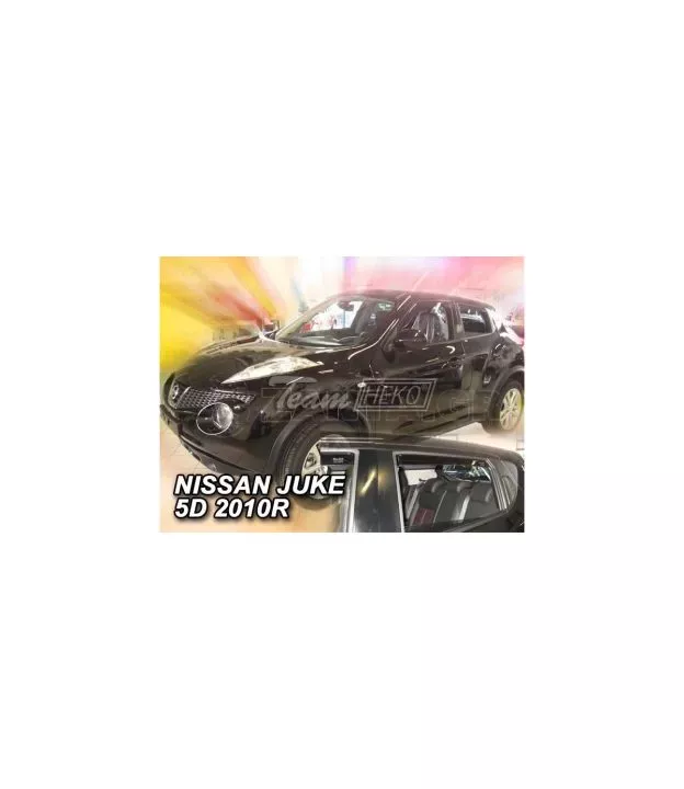 Ανεμοθραύστες για Nissan Juke (2010+) - 4 τμχ. εμπρός και πίσω