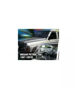 Ανεμοθραύστες για Nissan Patrol (1997+) 5 πορτο - 4 τμχ. εμπρός και πίσω 