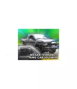Ανεμοθραύστες για Nissan Terrano 2 / Ford Maverick  (1993-2004) 5 πορτο - 4 τμχ. εμπρός και πίσω 