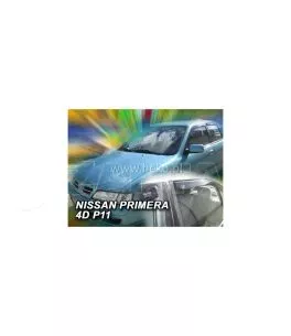 Ανεμοθραύστες για Nissan Primera (1990-1996) sedan - 4 τμχ. εμπρός και πίσω 