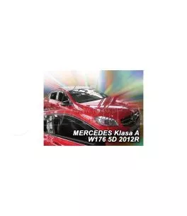 Ανεμοθραύστες για Mercedes A-Class W176 (2012+) 5 πορτο - 4 τμχ. εμπρός και πίσω 
