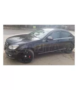 Ανεμοθραύστες για Mercedes C-Class W204 (2007-2014) sedan - 4 τμχ. εμπρός και πίσω 