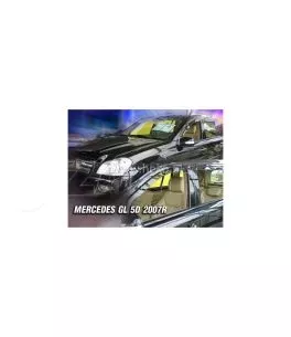 Ανεμοθραύστες για Mercedes GL X164 (2007-2013) 5 πορτο - 2 τμχ. εμπρός 
