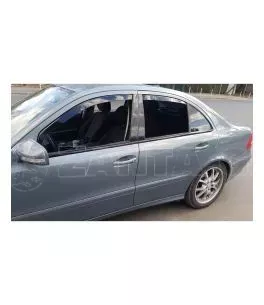 Ανεμοθραύστες για Mercedes E-Class W211 (2002-2009) sedan - 4 τμχ. εμπρός και πίσω 