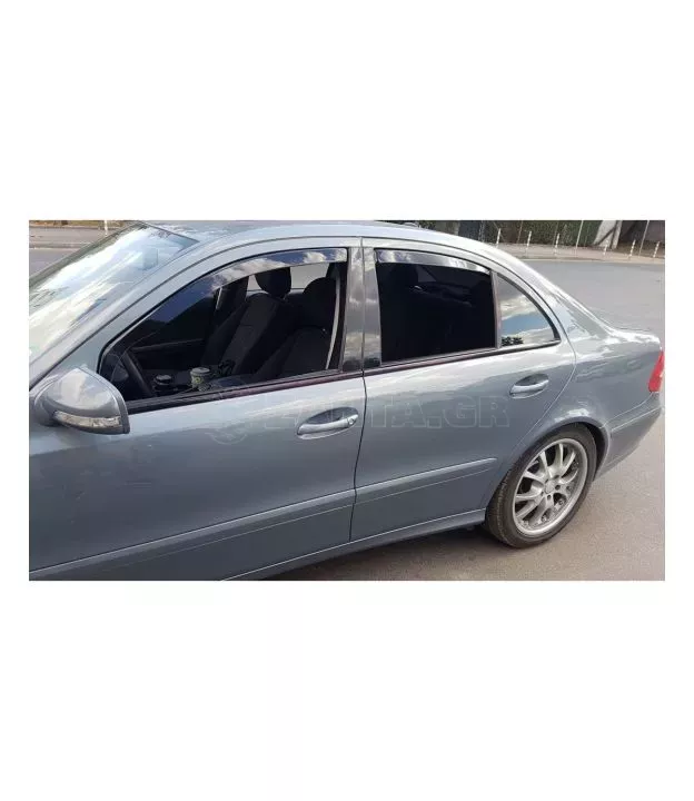Ανεμοθραύστες για Mercedes E-Class W211 (2002-2009) sedan - 4 τμχ. εμπρός και πίσω