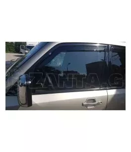 Ανεμοθραύστες για Mitsubishi Pajero Wagon (2000+) 5 πορτο - 2 τμχ. εμπρός 