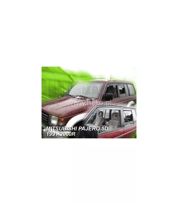 Ανεμοθραύστες για Mitsubishi Pajero / Shogun (1991-1999) 3/5 πορτο - 2 τμχ. εμπρός