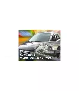 Ανεμοθραύστες για Mitsubishi Space Wagon (1999-2005) 5 πορτο - 4 τμχ. εμπρός και πίσω 