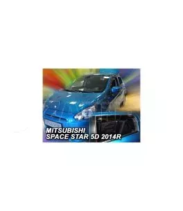 Ανεμοθραύστες για Mitsubishi Space Star  (1998-2005) 5 πορτο - 4 τμχ. εμπρός και πίσω 