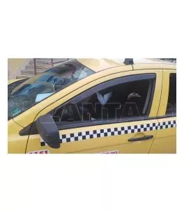 Ανεμοθραύστες για Mitsubishi Lancer (2007+) 5 πορτο , sedan - 2 τμχ. εμπρός 