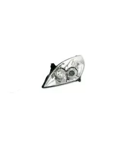 Φανάρια εμπρός angel eyes για Opel Vectra C (2005-2009) - chrome , χωρίς λάμπες (Η7) - σετ 2τμχ. 