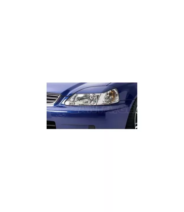 Φρυδάκια φαναριών για Honda Civic (2001-2003) προ - facelift - μαύρα