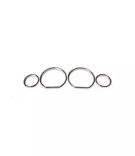 Δαχτυλίδια καντράν για BMW E36 / Z3 (1991-1999) - χρωμίου 