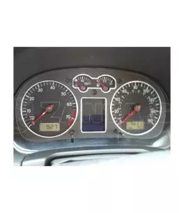 Δαχτυλίδια καντράν για Vw Golf 4 / Bora / Passat B5 - χρωμίου 