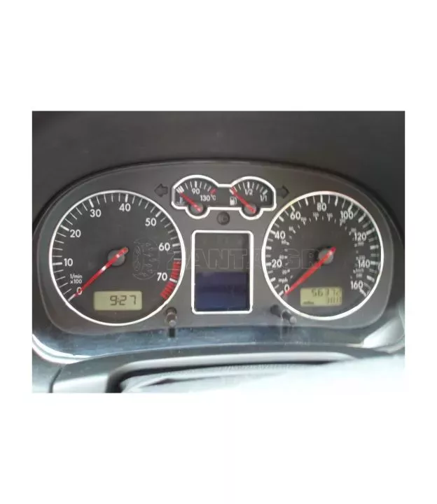 Δαχτυλίδια καντράν για Vw Golf 4 / Bora / Passat B5 - χρωμίου