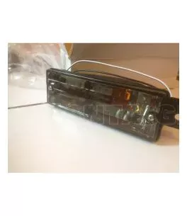 Φλας προφυλακτήρα  BMW E30  (1983-1990) -  μαύρο χρωμίου - σετ 2τμχ. 