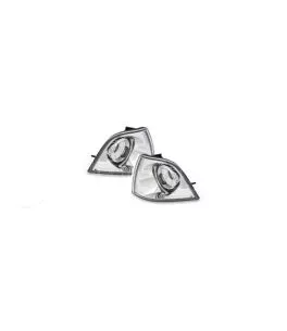 Φλας δίπλα στο φανάρι BMW E36 (1991-1999) sedan - chrome - σετ 2τμχ. 