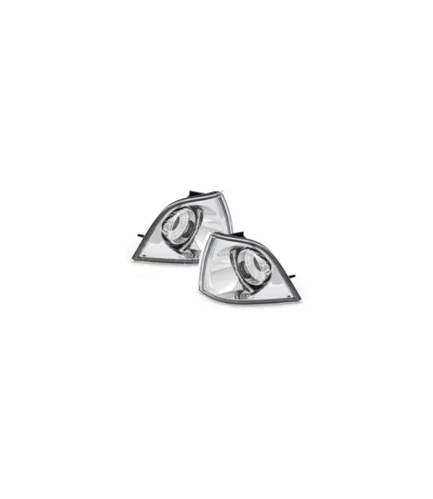 Φλας δίπλα στο φανάρι BMW E36 (1991-1999) sedan - chrome - σετ 2τμχ.